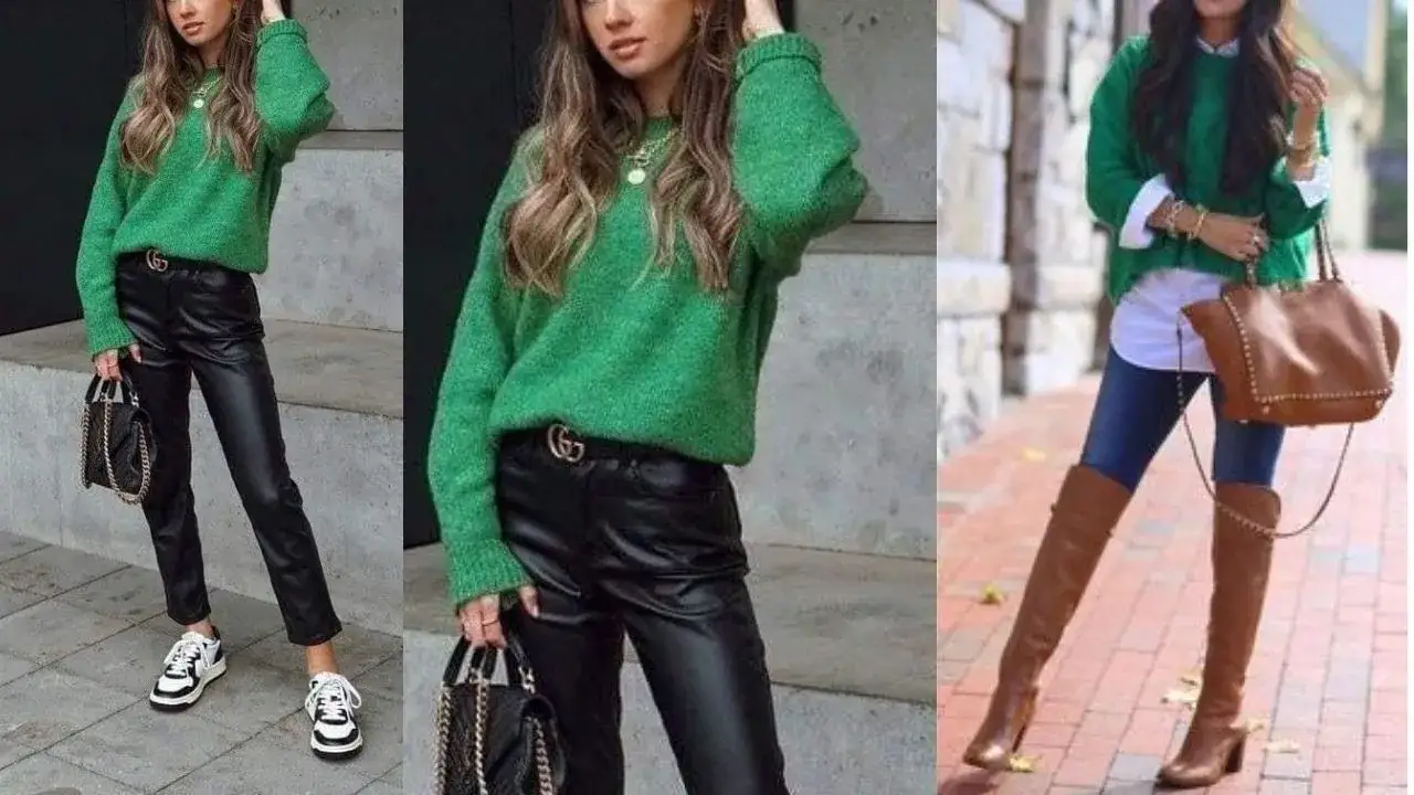 Zdjęcie Outfit jersey verde hombre: combina con estilo y evita errores comunes