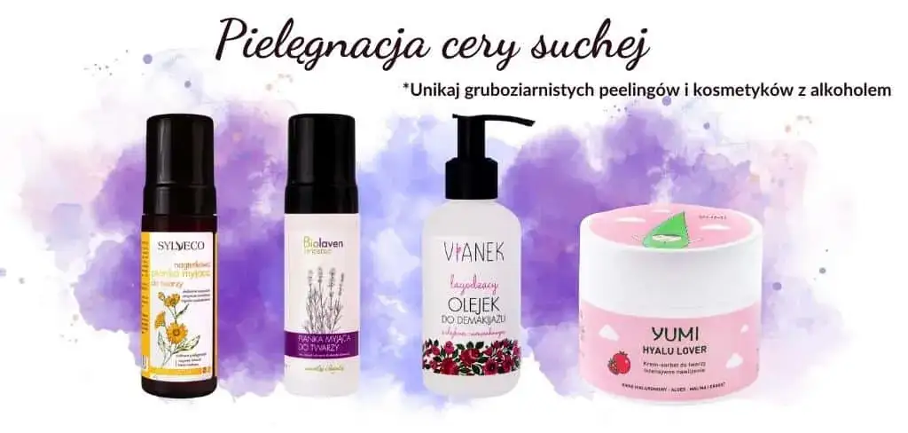 produkty do demakijażu dla r&oacute;żnych typ&oacute;w cery