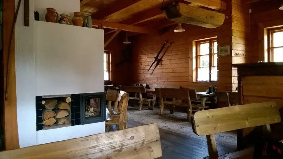 Bacówka u Józka wnętrze restauracji Łódź