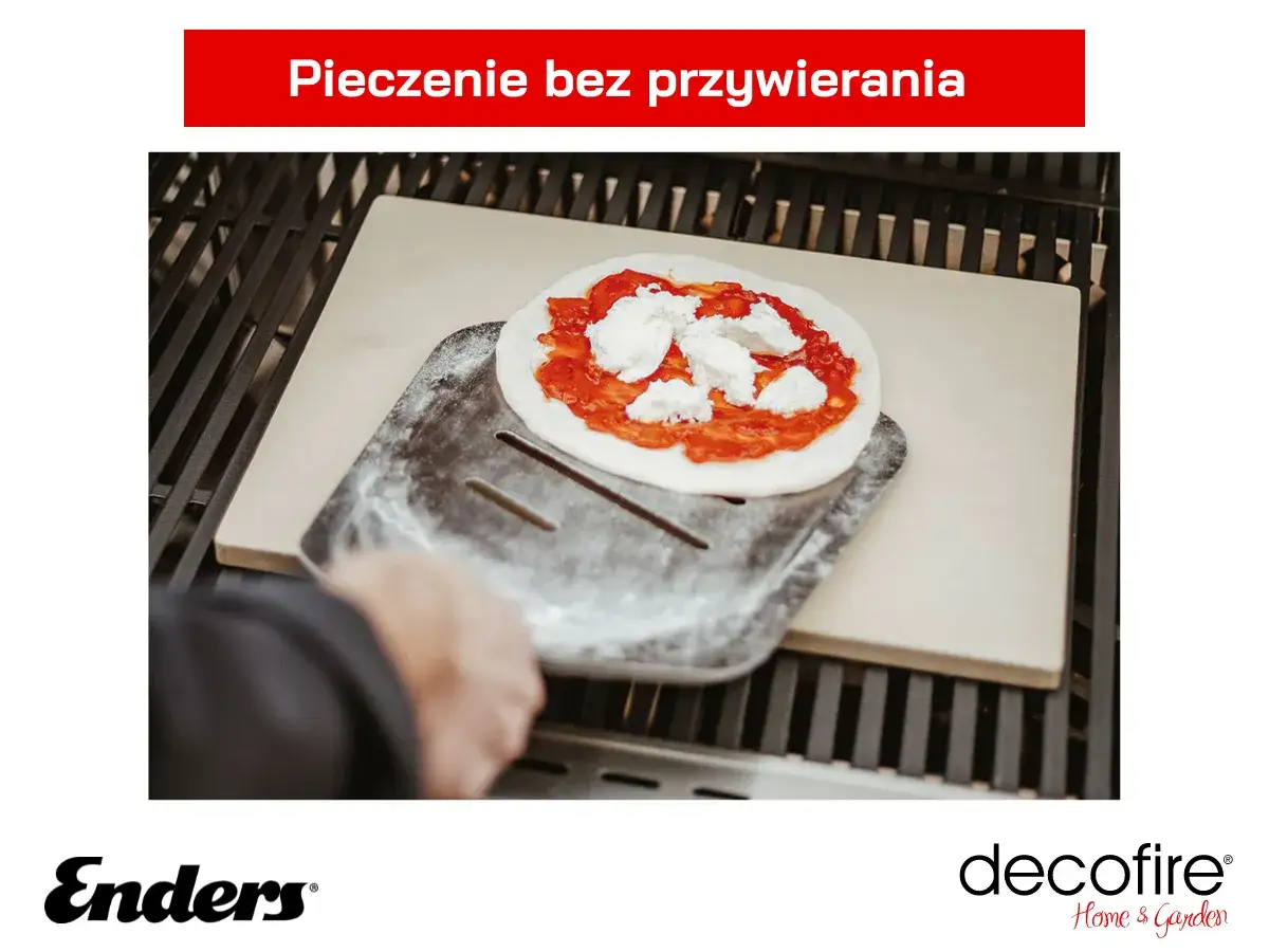 Przygotowanie pizzy na kamieniu. Idealny kamień do pizzy zapewni chrupiące ciasto bez przywierania.