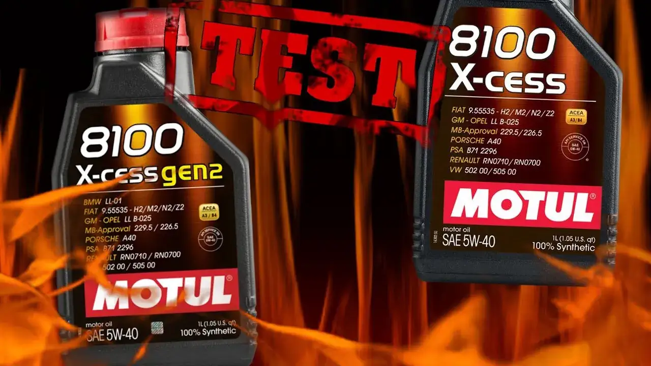 Motul X-cess vs X-clean porównanie