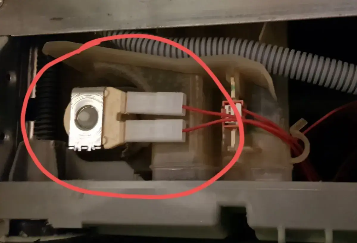 Elektrozaw&oacute;r zmywarki lokalizacja