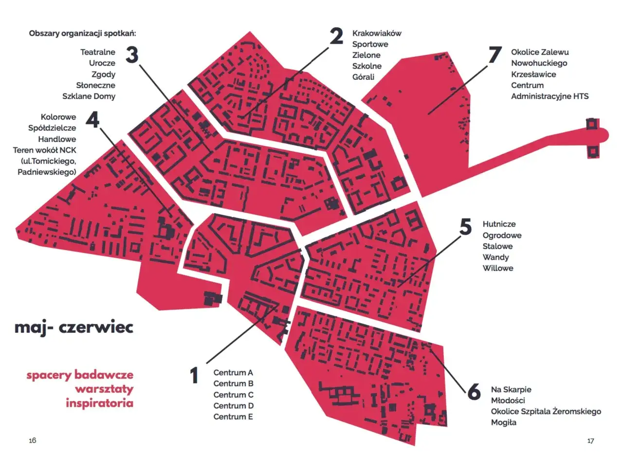Mapa Nowa Huta trasy dojazdowe samochodem