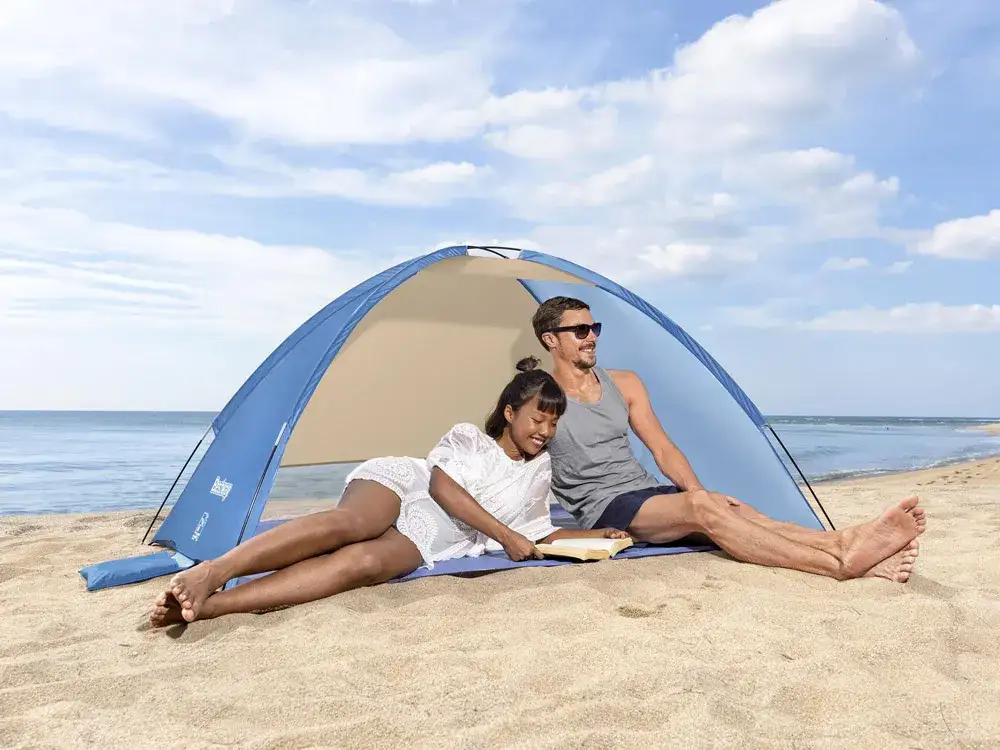 parawan plażowy, namiot plażowy, polskie morze