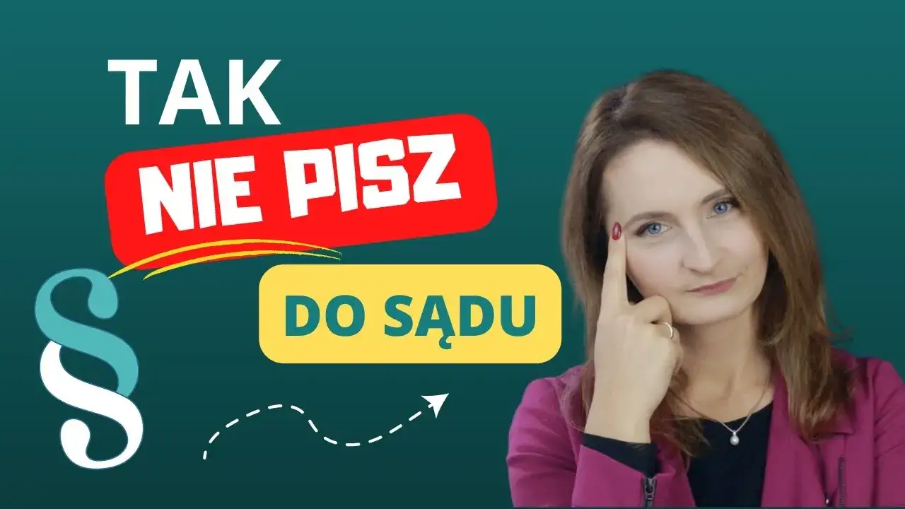 Checklista formalnych błędów w pismach sądowych