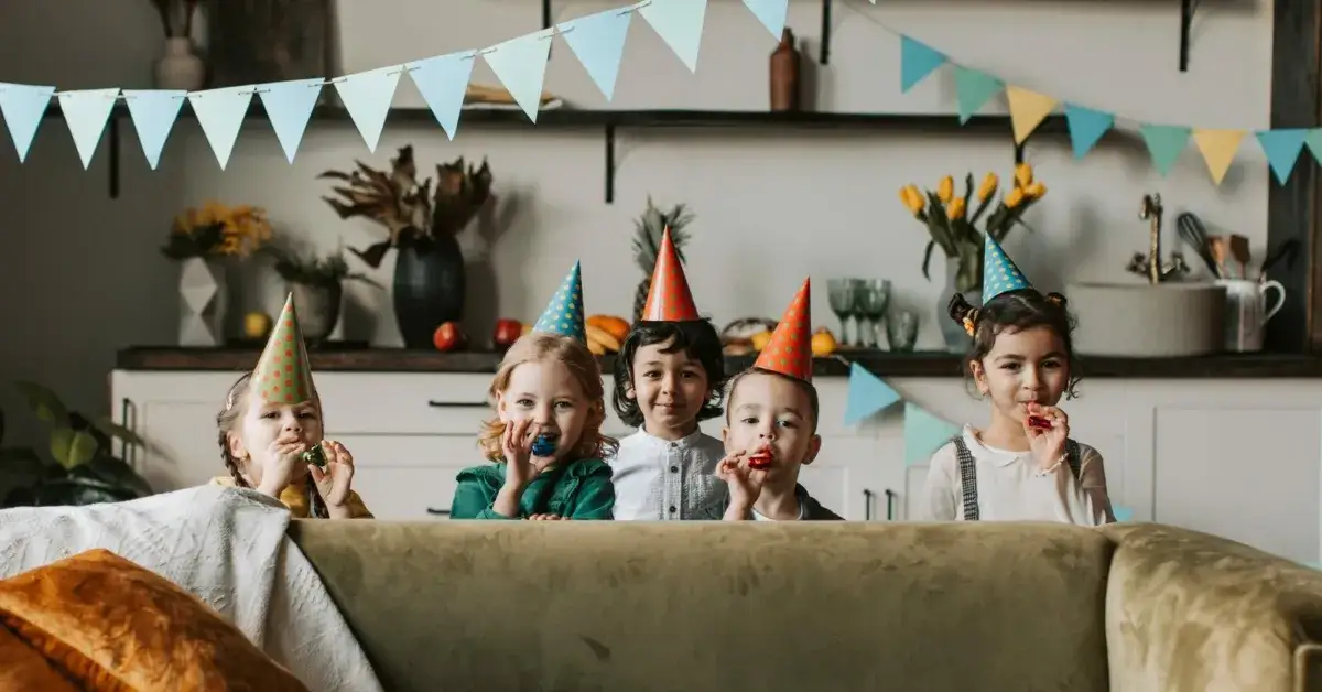 sylwester w domu z dziećmi dekoracje zabawy