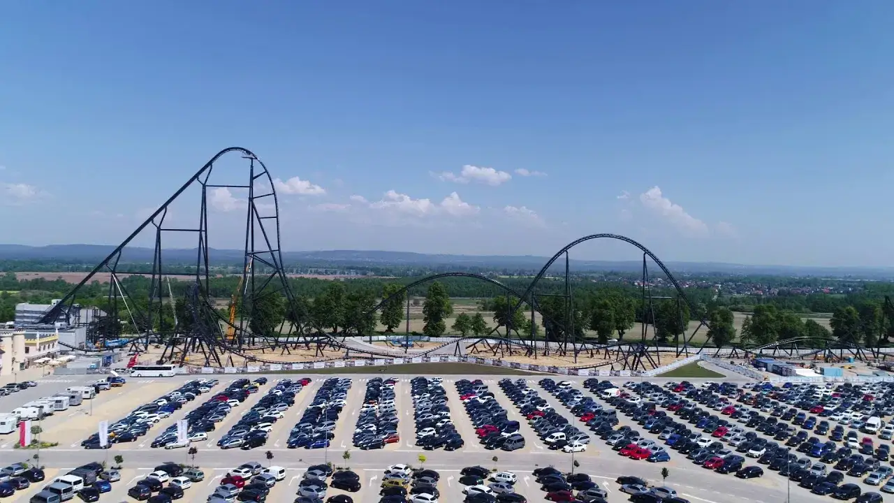 Energylandia Hyperion roller coaster