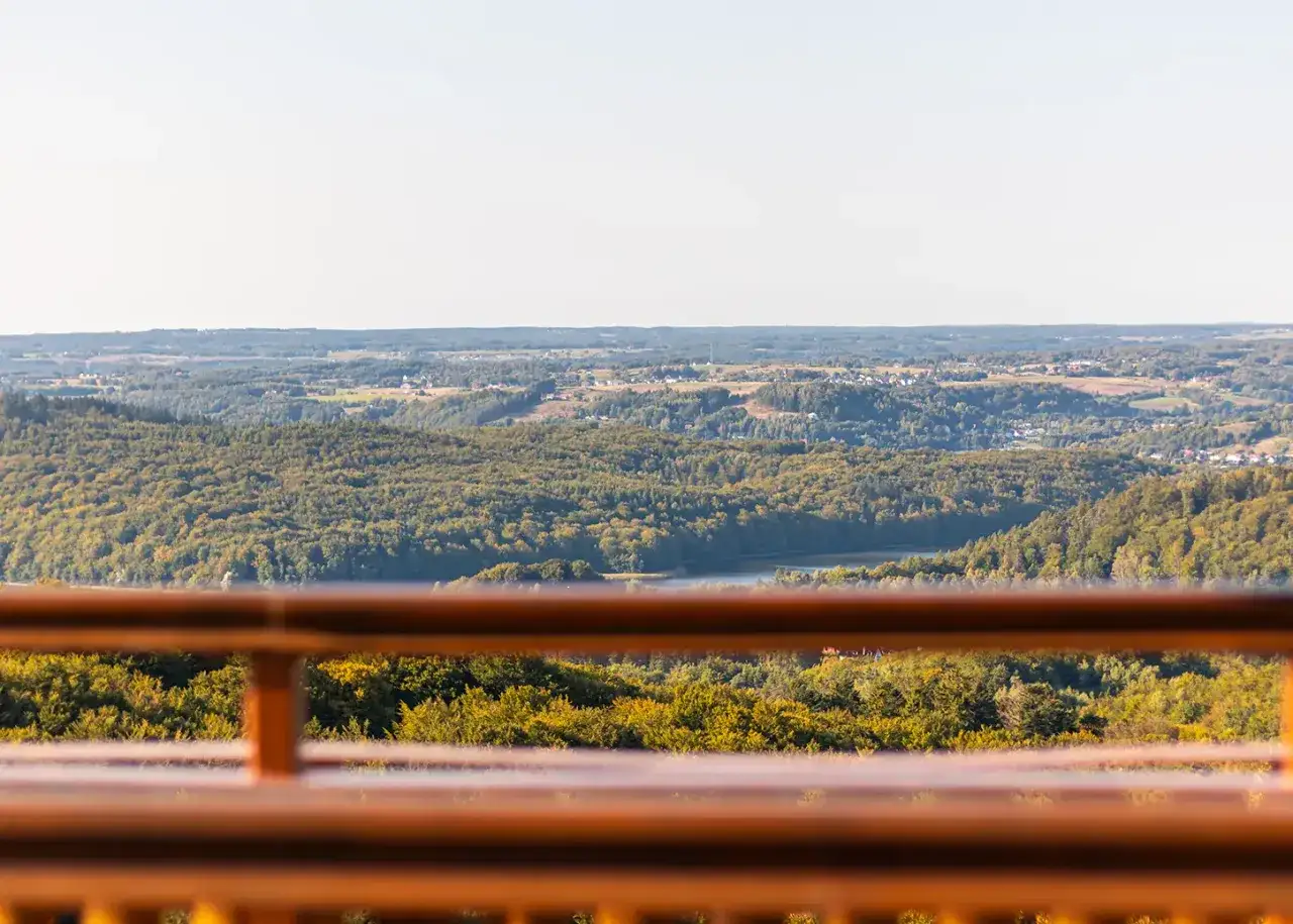 Wieża widokowa Wieżyca panorama Kaszuby