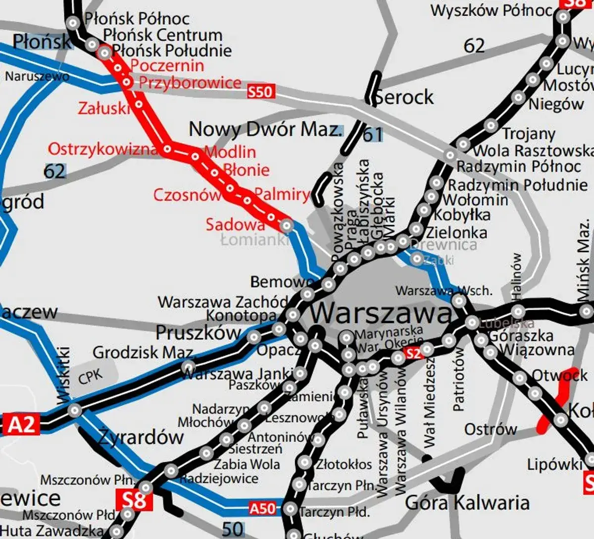 droga ekspresowa S7 Warszawa Gdańsk