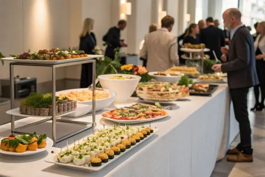 catering bufet szwedzki r&oacute;żnorodność dań