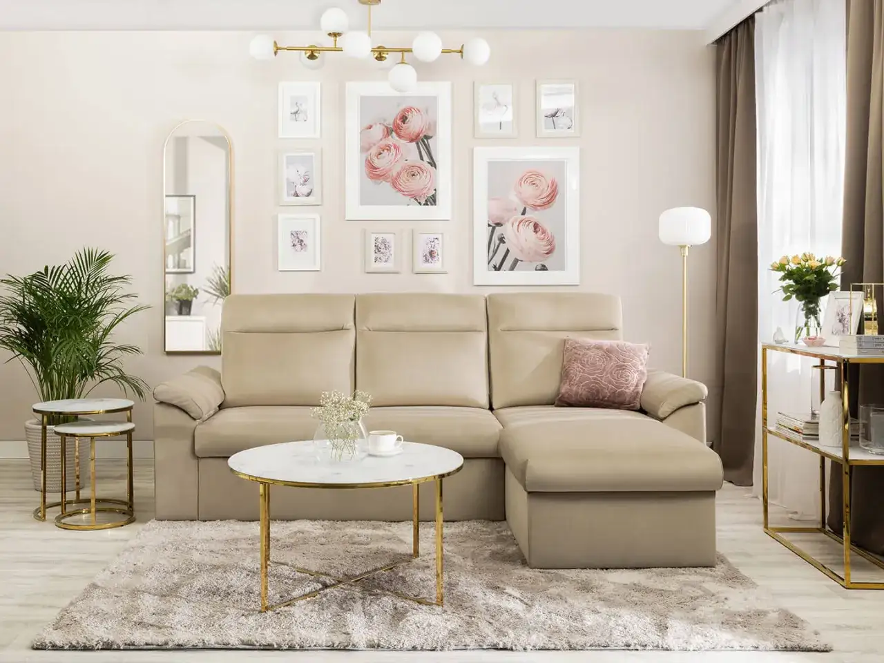 inspiracje dekoracji stołu kawowego, aranżacje salonu