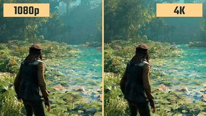 Porównanie jakości zdjęcia zrzut ekranu vs klatka 4K