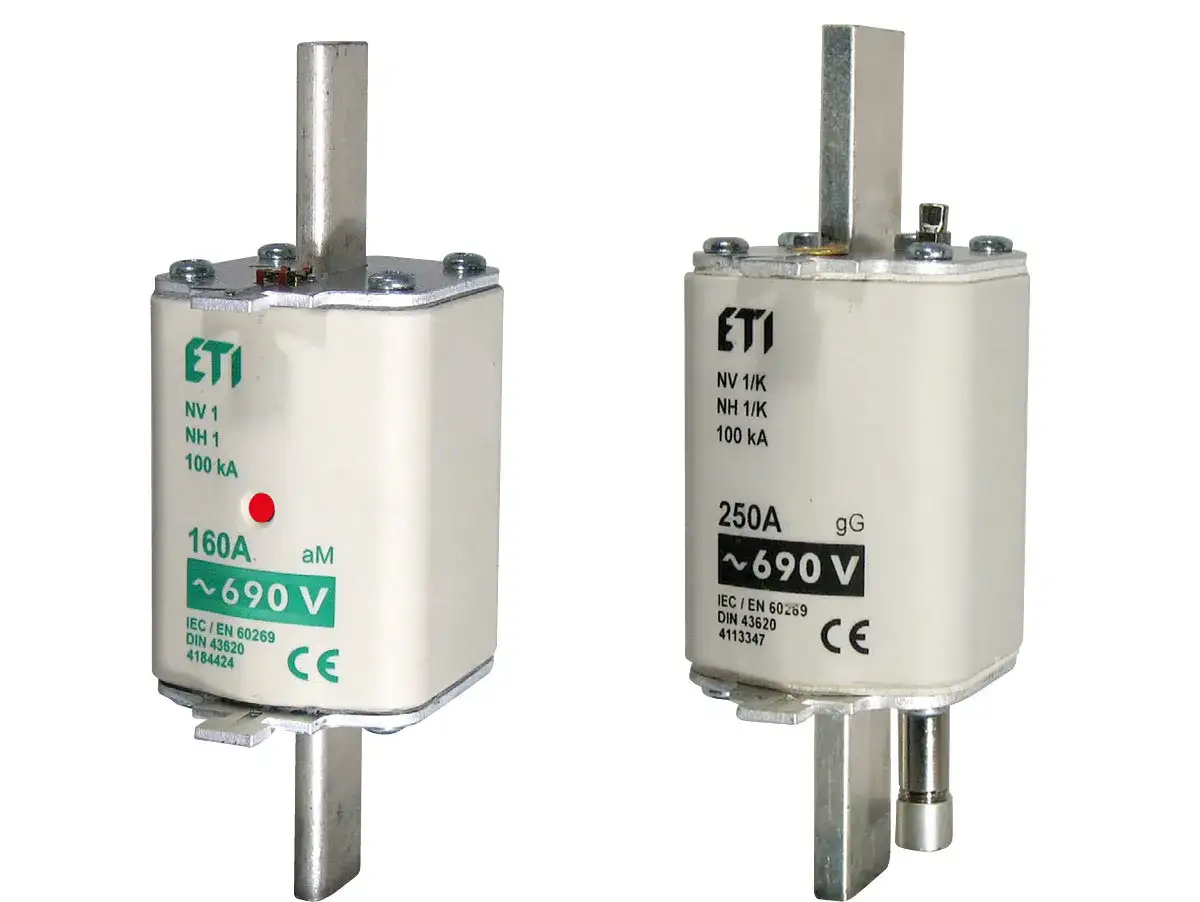 bezpieczniki topikowe kolory amperaż