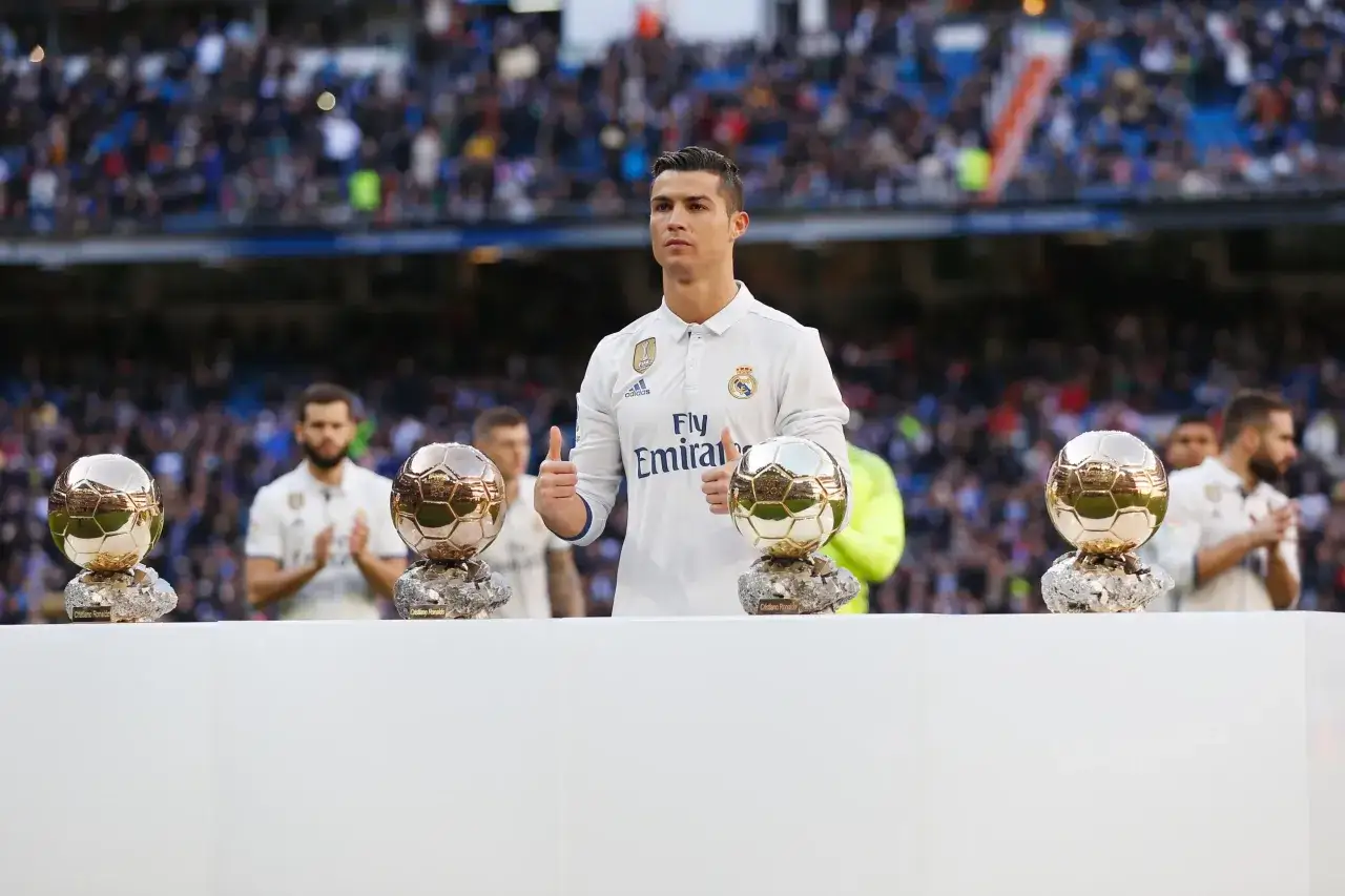 Cristiano Ronaldo Real Madryt Złota Piłka