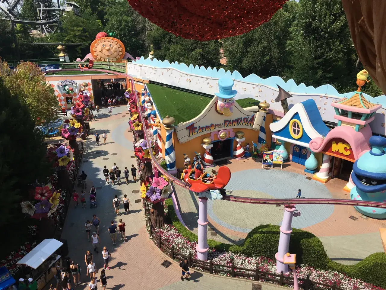 Gardaland attrazioni bambini piccoli sotto 90 cm