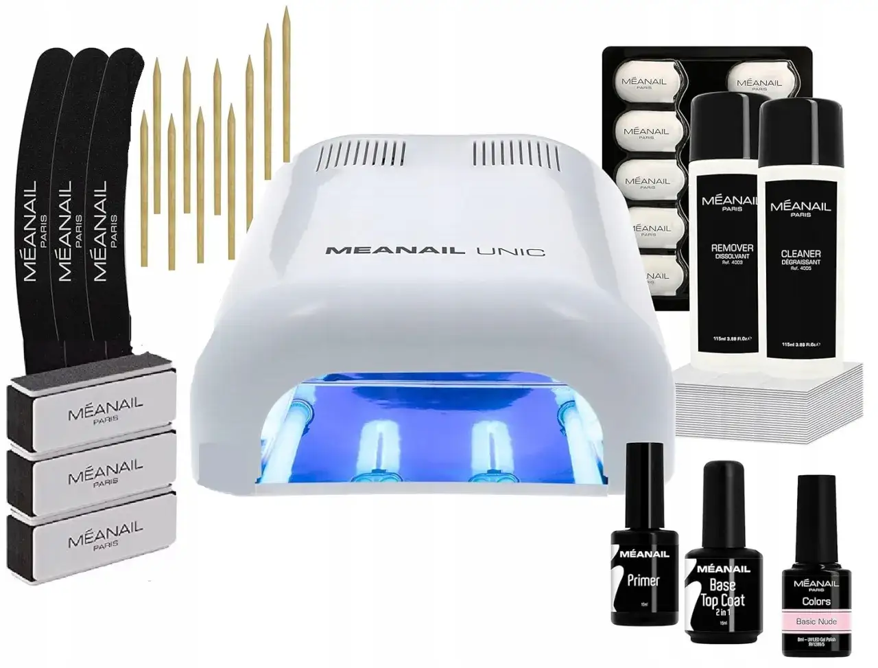 Zestaw startowy do manicure hybrydowego