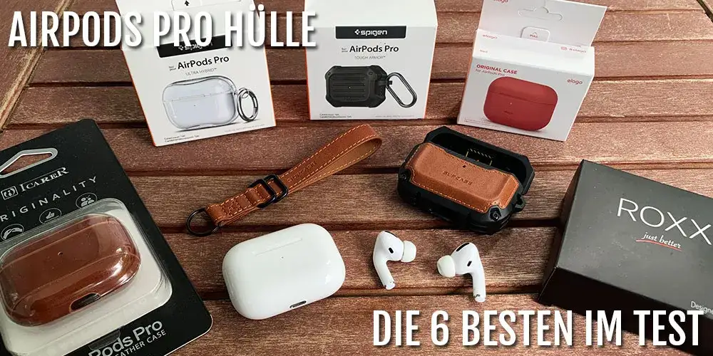 verschiedene airpods hüllen materialien vergleich