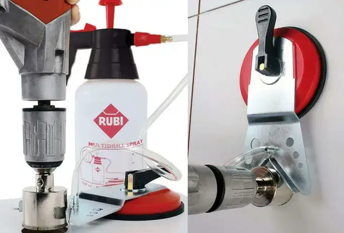 wiercenie w płytkach na mokro chłodzenie wodą