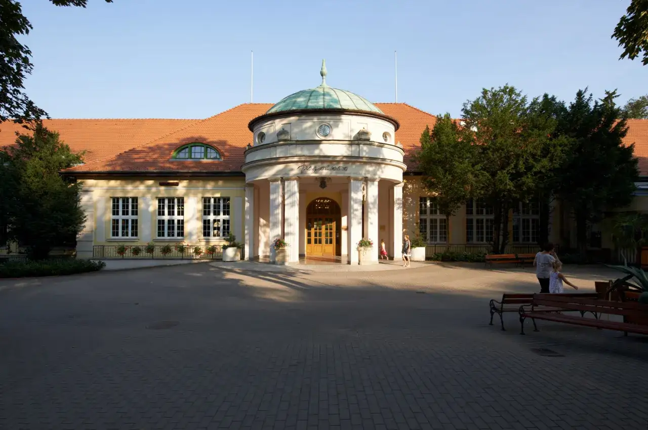 Polanica-Zdrój panorama uzdrowisko