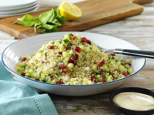 różnorodne dania z kuskusem