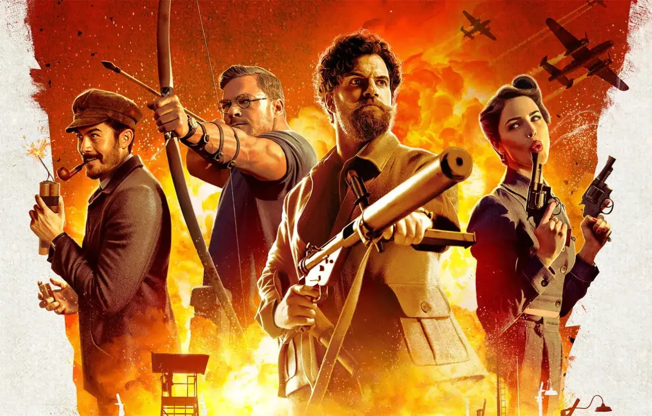 Czterech bohater&oacute;w, jak z filmu 