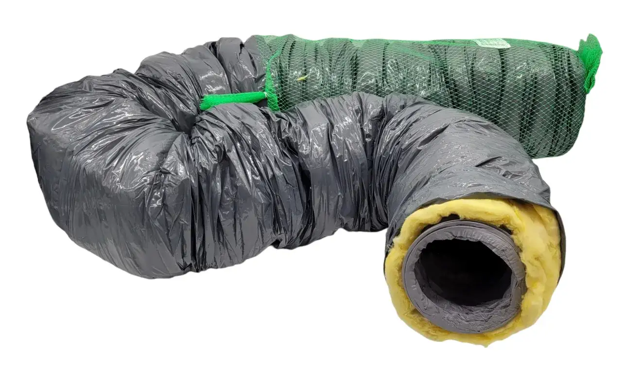 izolacja rury spiro na poddaszu