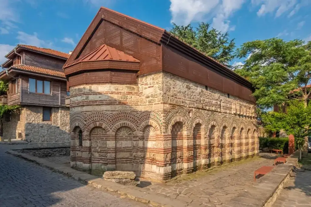 Cerkwie Nesebyr mozaiki architektura