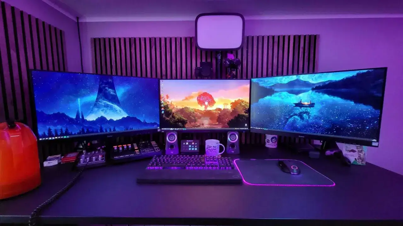 gaming pc setup