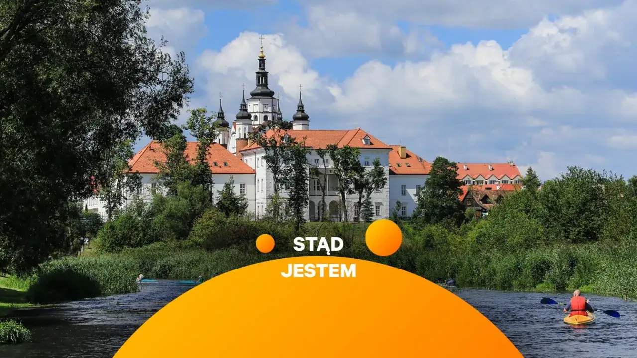 Malowniczy Supraśl z klasztorem i rzeką, gdzie kajakarze podziwiają atrakcje. Stąd jestem.