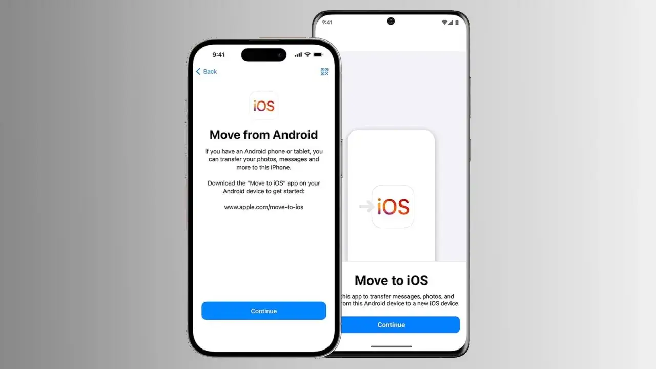 aplikacja przenieś do ios na androidzie