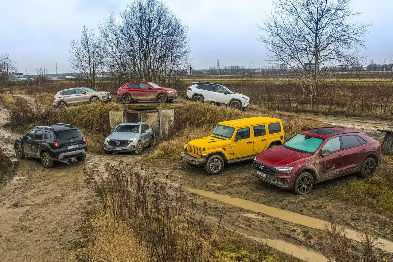 sprawdzanie używanego suv terenowy