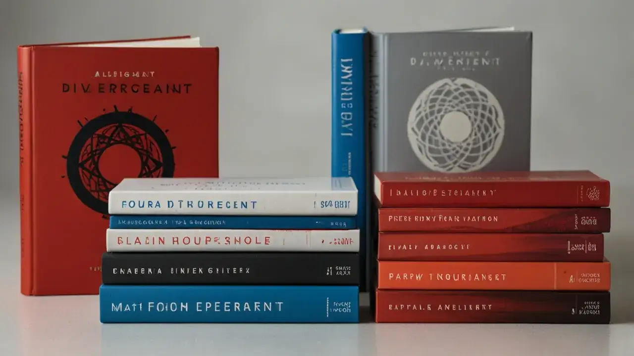 Zdjęcie Niezgodna: Wszystkie części serii - Od Divergent do Allegiant