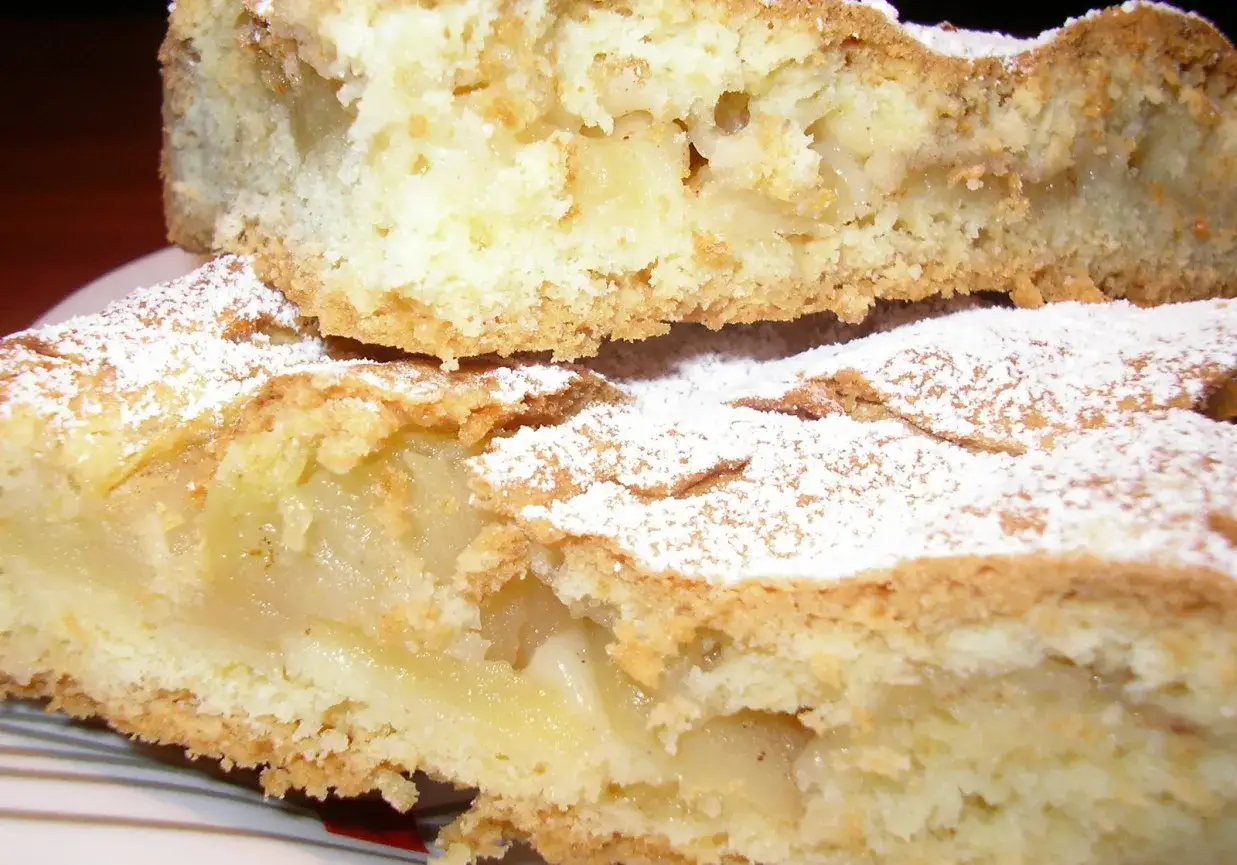 Ciasto p&oacute;łkruche tekstura