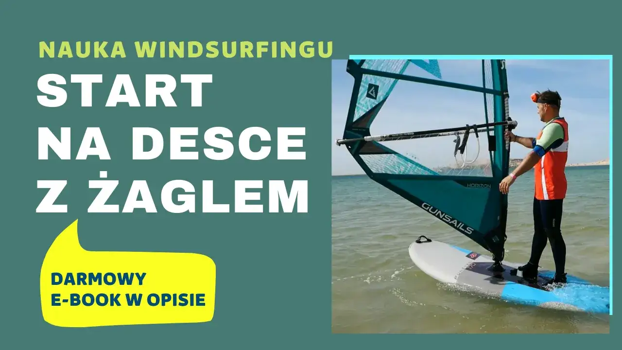 windsurfing początki nauka deska żagiel