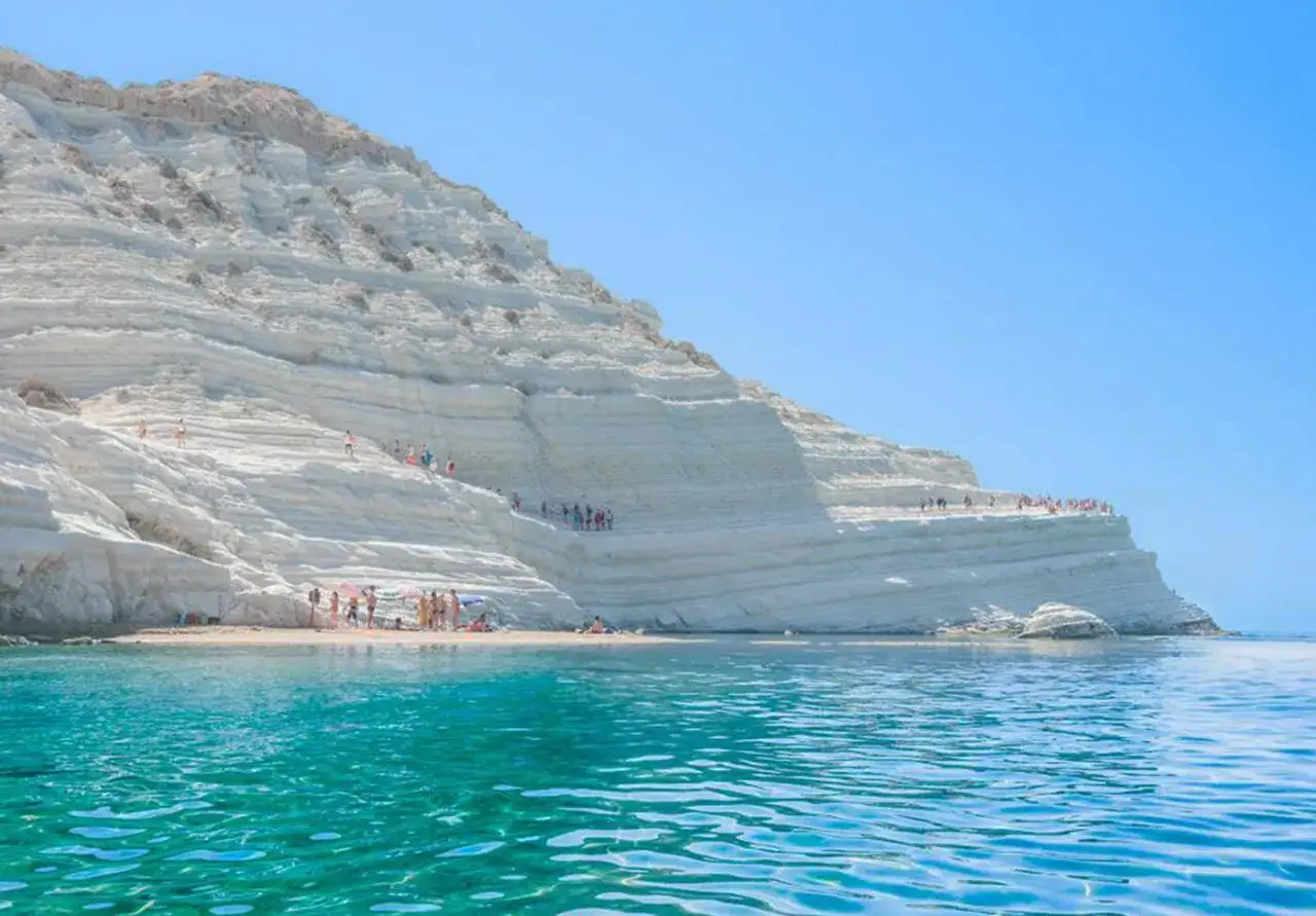 Scala dei Turchi scogliera bianca Sicilia