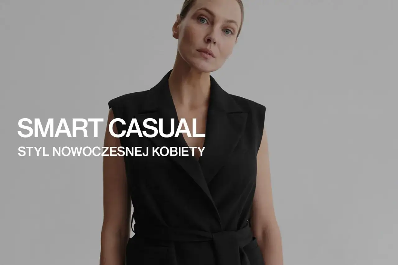 elegancki str&oacute;j smart casual kobieta