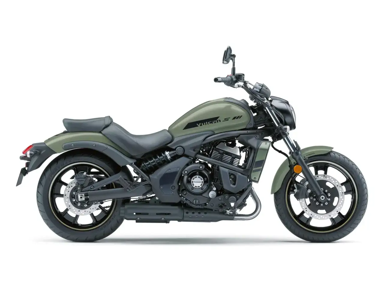 Zielony Kawasaki Vulcan S 650 &ndash; poznaj jego dane techniczne i poczuj wolność na drodze.