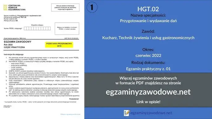 egzamin zawodowy planowanie czasu, zegar egzaminacyjny, przygotowanie do egzaminu