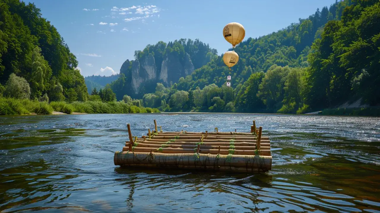 Zdjęcie Spływ Dunajcem: Ceny poszybowały jak flisackie tratwy w Polsce?