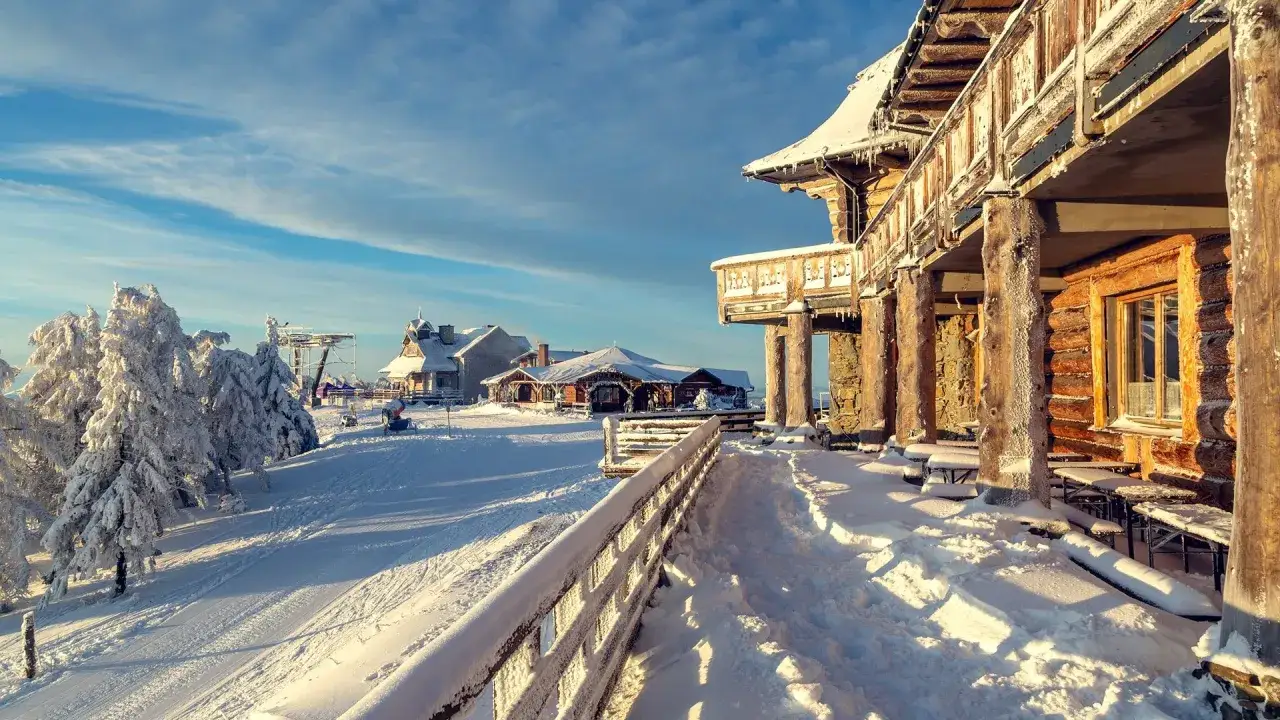 Jaworzyna Krynicka kolej gondolowa widok