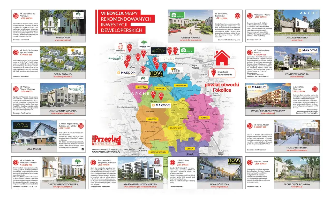 Lokalizacja apartamentu inwestycyjnego mapa