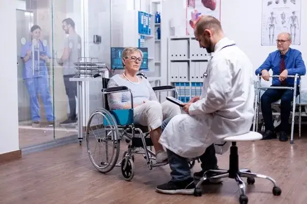 lekarz specjalista konsultacja w&oacute;zek inwalidzki