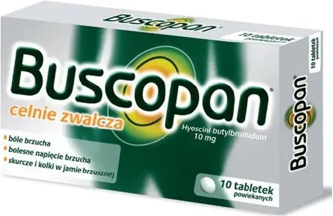 Buscopan opakowanie tabletki