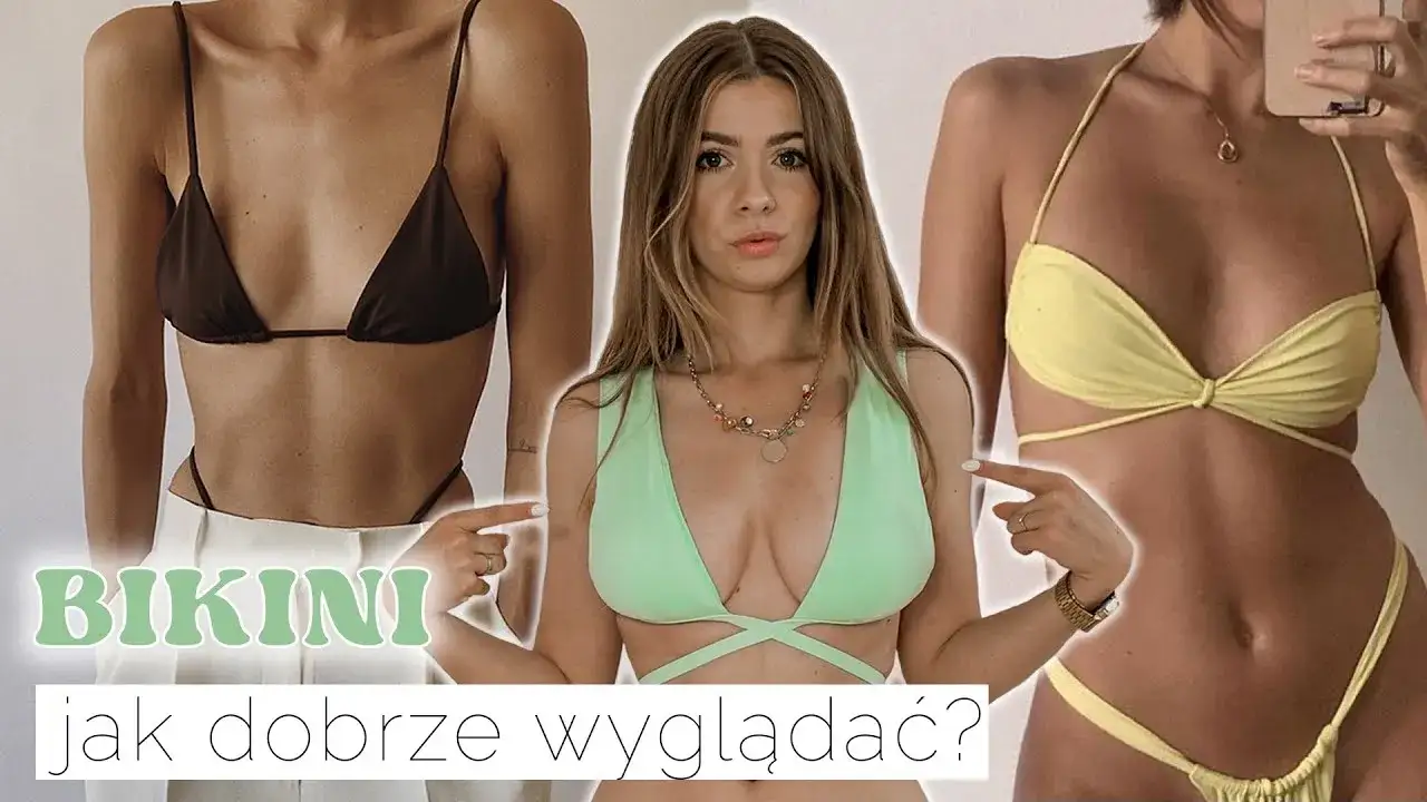 wiązanie stroju kąpielowego mały duży biust