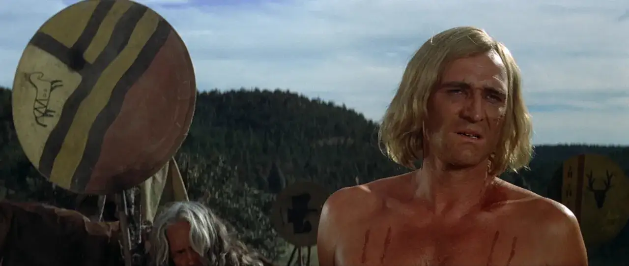 Richard Harris jako John Morgan w filmie Człowiek zwany Koniem