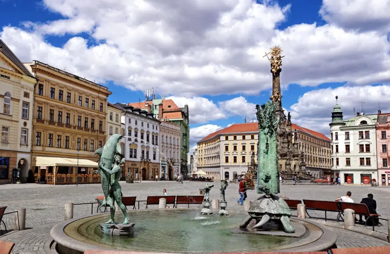 Ołomuniec rynek starówka