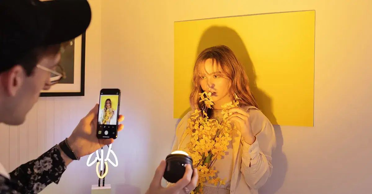 naturalne światło fotografia smartfon