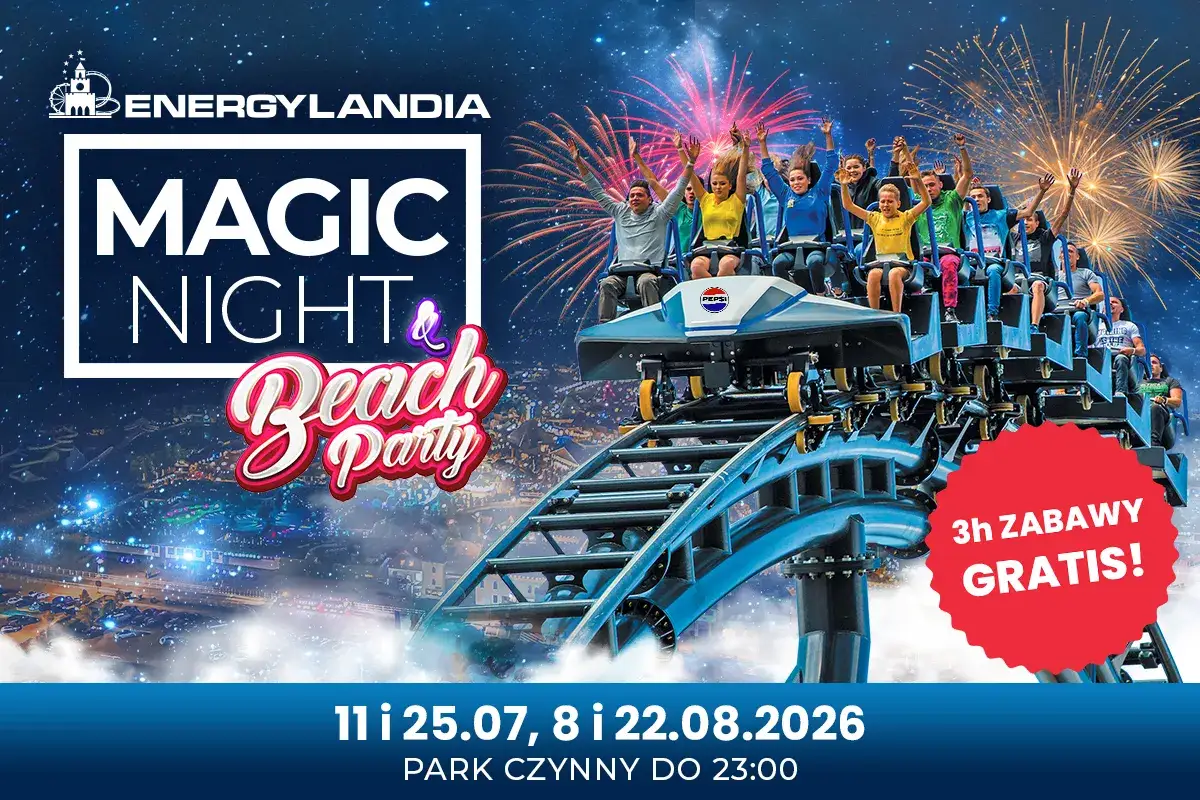 Energylandia kalendarz otwarcia 2026 infografika