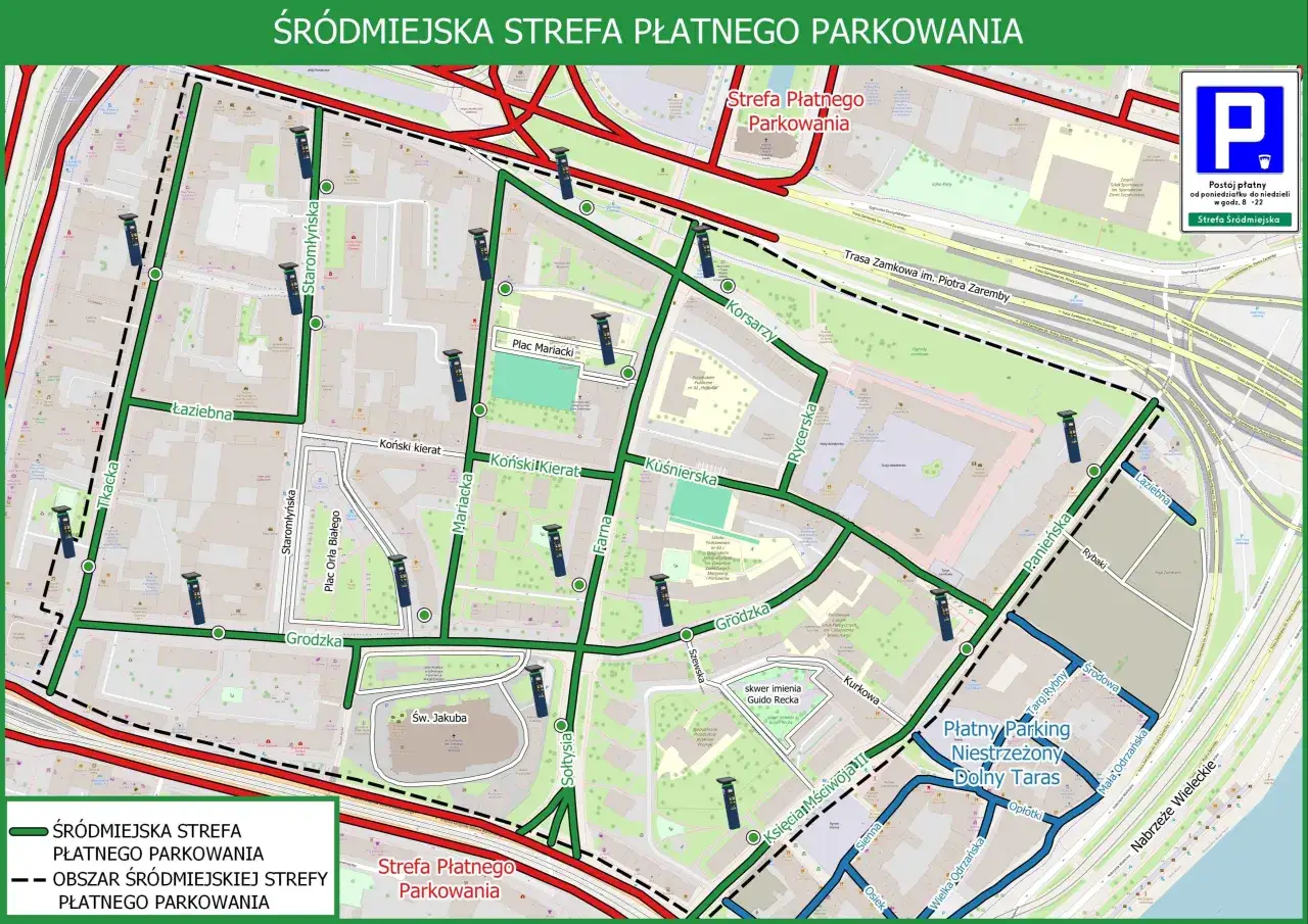 Mapa Ekoport&oacute;w Szczecin adresy