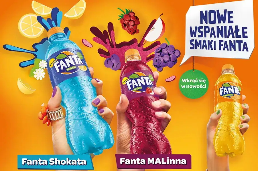 Fanta Shokata i WhatTheFanta różne smaki